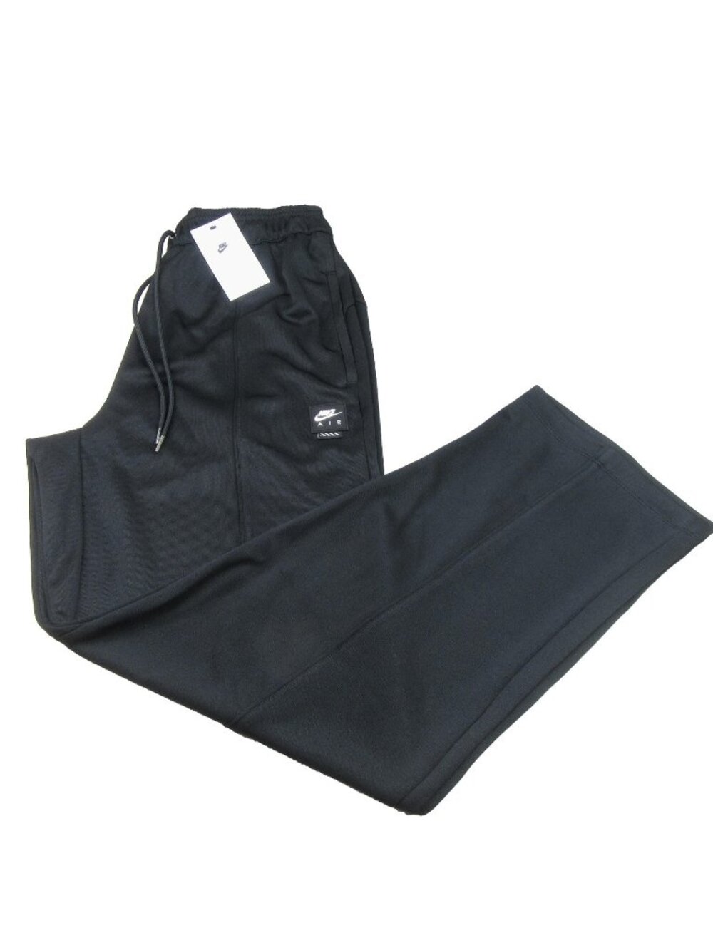 Nike Sportswear Air Poly-Knit Track Pants Mens Medium Black NEW